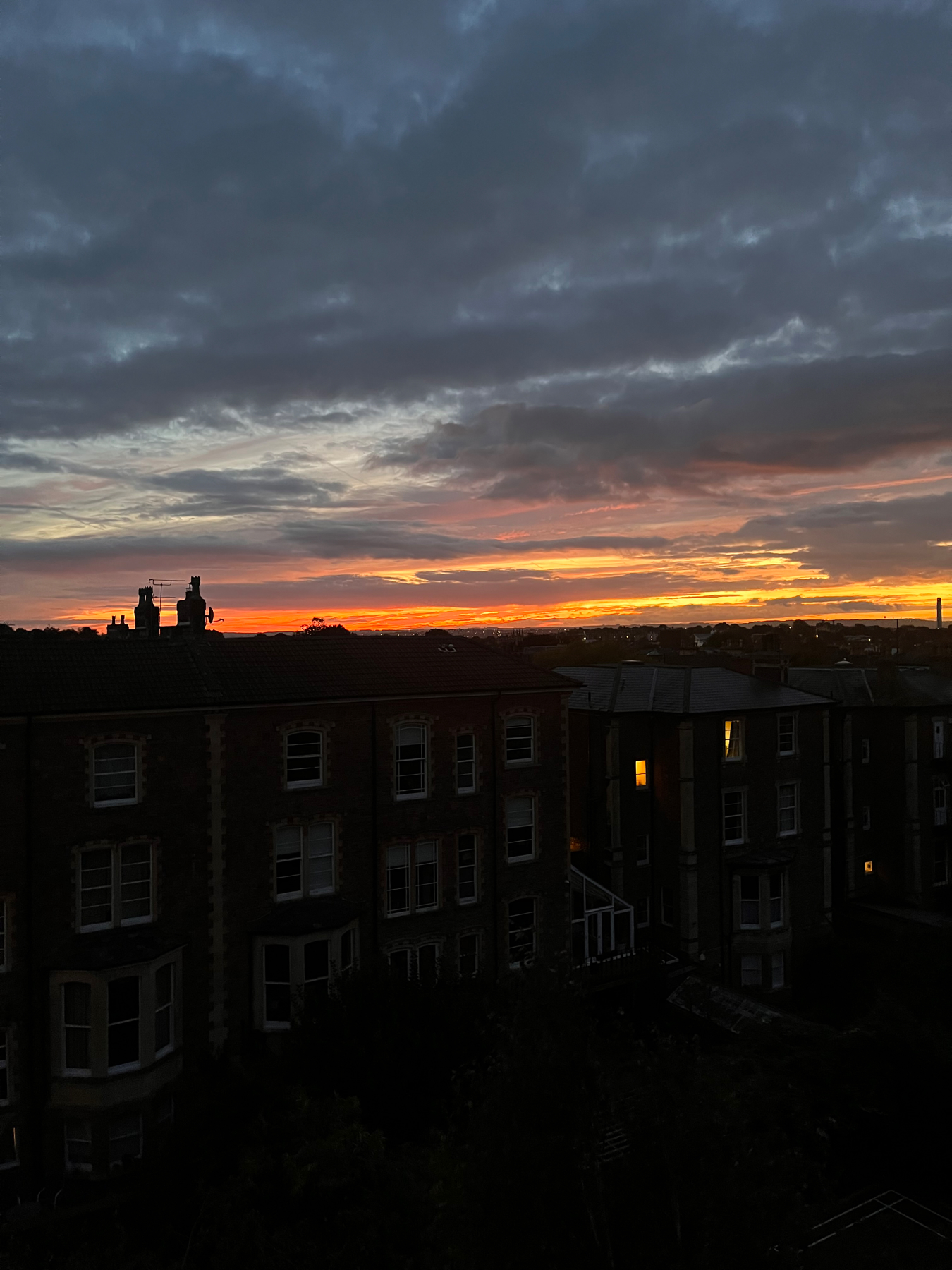 Pre-dawn over Bristol 