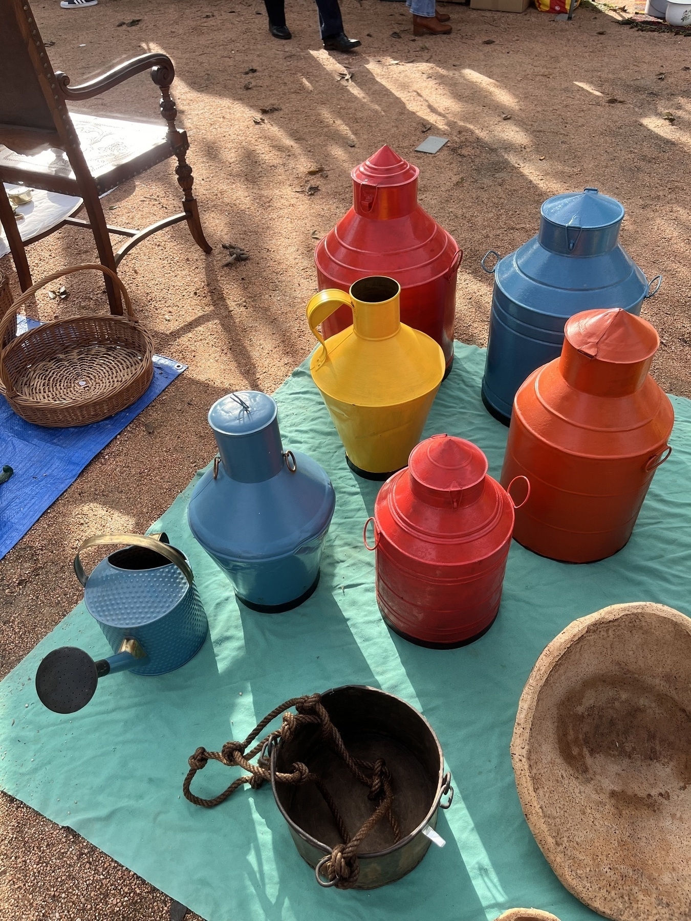 Pots at Estremoz Saturday market