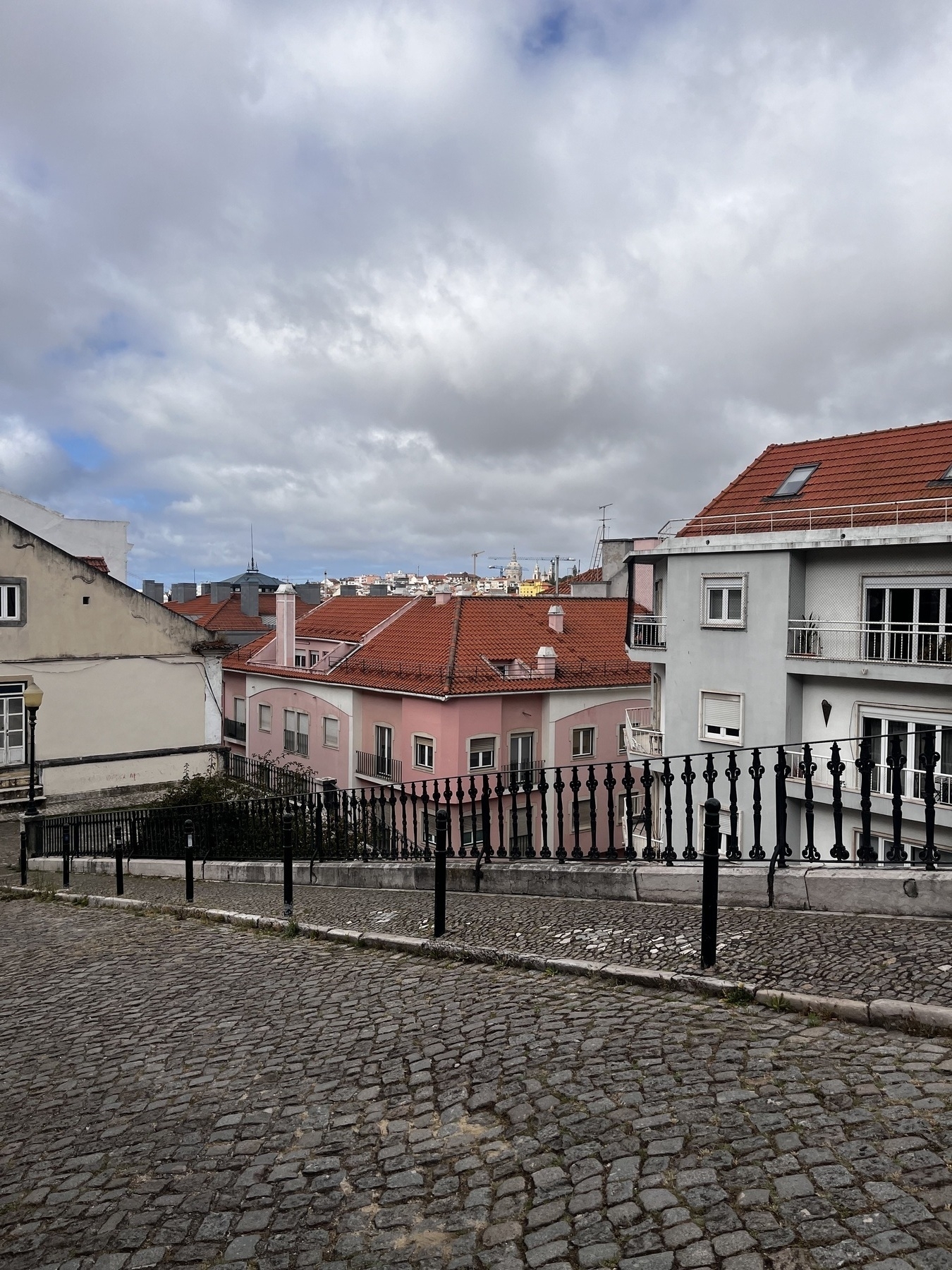 A rooftop scene in Lisbon